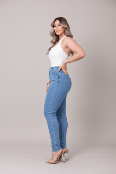 Calça Skinny azul Calça Skinny azul