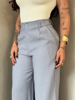 Calças Pantalonada  Cinza 